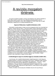 A magyar revíziós mozgalom története