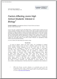 Ricardo Trumper - Factors Affecting