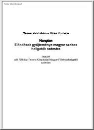 Csernicskó-Hires - Hangtan