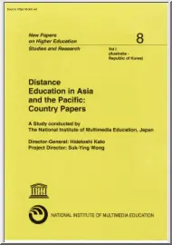 Hidetoshi Kato - Distance Education in Asia and the Pacific, Country Papers