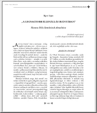 Kocsi Lajos - A legnagyobb ellenállás irányában, Hamvas Béla életművének aktualitása