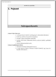 OpenOffice.org a gyakorlatban
