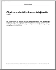 Molnár Ágnes - Objektumorientált alkalmazásfejlesztés UML-lel