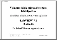 Villamos jelek mintavételezése