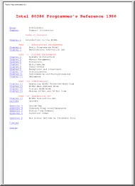 Intel 80386 Programmers Reference