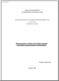 Bodnár Edit - Magyarország és a német nyelvterületű országok protokolláris sajátosságainak összehasonlítása