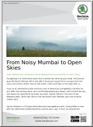 From Noisy Mumbai to Open Skies