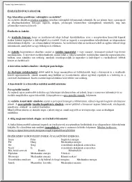 Az észlelési folyamatok
