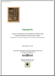Lele-Víg - Papírgyártás