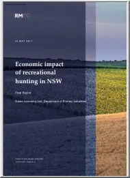 Economic Impact of Recreational Hunting in NSW