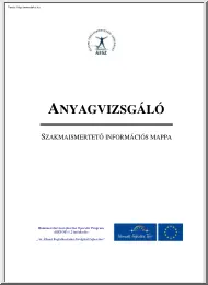 Anyagvizsgáló, szakmaismertető információs mappa