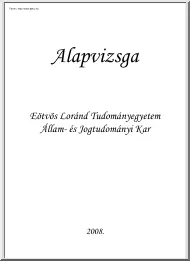 Elte EÁJT alapvizsga kidolgozott
