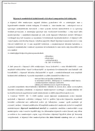 Képernyős munkahelyek kialakításainál a következő szempontokra kell odafigyelni