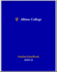 Albion College, Student Handbook