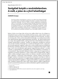 Horváth Orsolya - Szolgálati kutyák