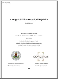 Lukács Attila - A magyar halálozási