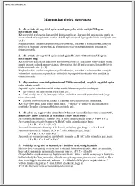 Matematikai tételek bizonyítása