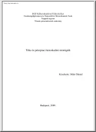 Mikó Dániel - Tőke és pénzpiaci