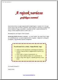 A rajzok varázsa grafológus szemmel