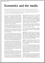 Economics and the Media