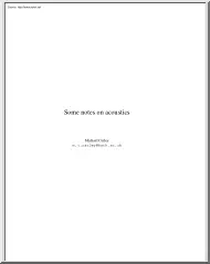 Michael Carley - Some Notes on