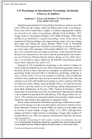 Payne-Pariyothorn - I-O Psychology in