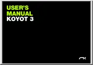 Koyot 3, User Manual