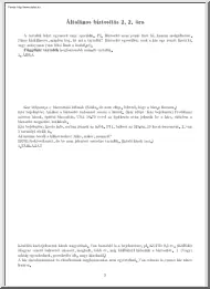 Általános biztosítás 2, 2. óra