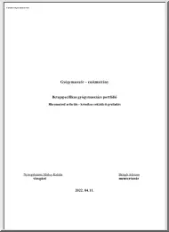 Nyiregyháziné Misley Katalin - Gyógymasszőr szakmairány, Betegspecifikus gyógymasszázs portfólió, Rheumatoid arthritis, krónikus sokízületi gyulladás