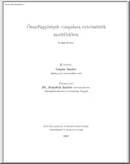 Gáspár Sándor - Összefüggőségek
