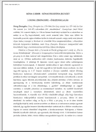 Kósa Gábor - Kínai filozófia