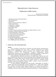 Dr. Farkas Margit - Hiperaktivitás és