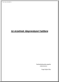 Varga-Sabján Dóra - Az érzelmek
