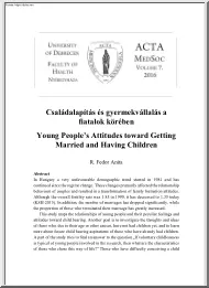 R. Fedor Anita - Családalapítás és