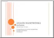 Analóg elektronika