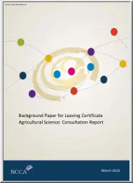 Background Paper for Leaving Certificate Agricultural Science, Consultation Report