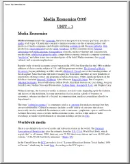 Media Economics