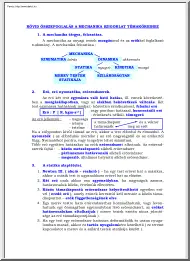 Mechanika szigorlat, 2003