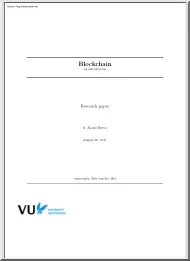 A. Shanti Bruyn - Blockchain, An Introduction