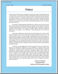Teachers Guide, Lesson Plans, Biology