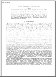 The role of singularities in