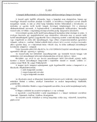 Nyelvtan érettségi tételek, 1997