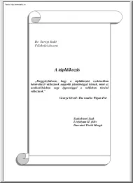 Dr. Seregi Judit - A táplálkozás