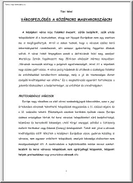 Városfejlődés a középkori