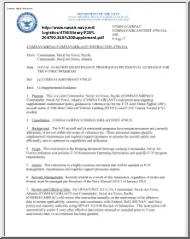 COMNAVAIRPAC COMNAVAIRLANT Instruction