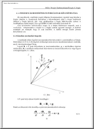 A molekulák rezgésének és forgásának kölcsönhatása