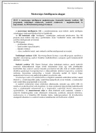 A mesterséges intelligencia alapjai tételek, 2001