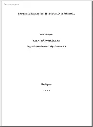 Deák Hedvig - Szentháromságtan