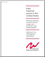 Barbara-Heidi-Ariane - Paid Parental Leave in the United States