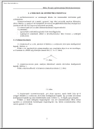 A molekulák szimmetria viszonyai